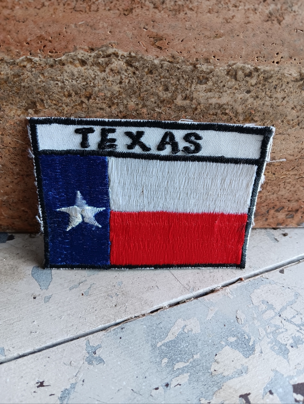 Texas Badge Flag Embroidered Patch New